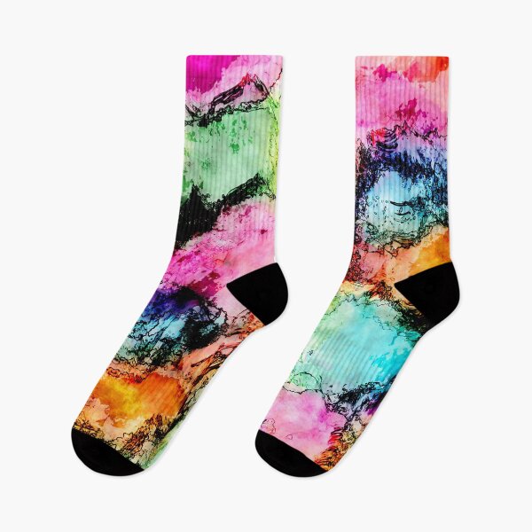 Item preview,   Abstract Watercolor Design,Digital painted abstract design,Colorful texture.Fractal art.Abstract Geometric Background designed and sold by oyonni design.
