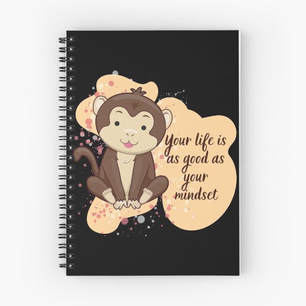 Item preview, Baby Monkey Be the best version of you designed and sold by Imakeyouhappy.