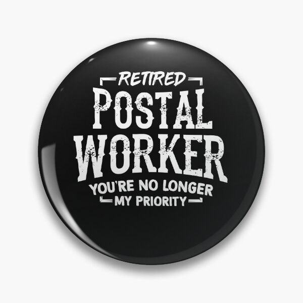 Item preview, Retired Postal Worker designed and sold by Bricke.