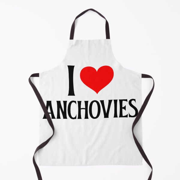 Item preview, I love Anchovies I heart Anchovies designed and sold by JinkerCreations.
