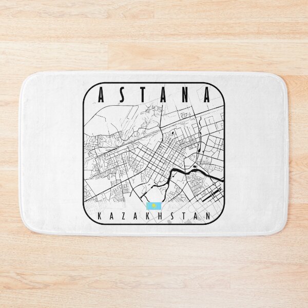 Item preview, Astana Map Kazakhstan designed and sold by hatimelhag.