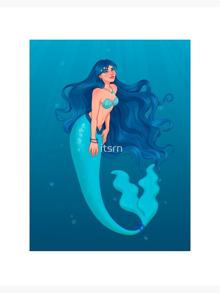 hanon hosho pichi pichi pitch mermaid melody version 1 Art Board Print by  itsrn