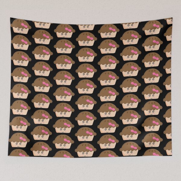 Item preview, cutie pie, hand digital draw, black background  designed and sold by lulu-draw3.