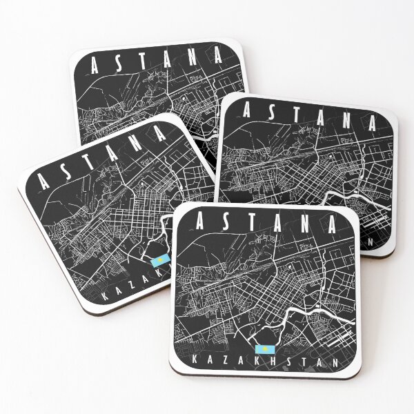 Item preview, Astana Map Kazakhstan designed and sold by hatimelhag.