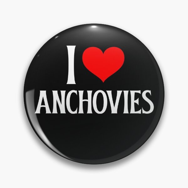 Item preview, I heart Anchovies I love Anchovies designed and sold by JinkerCreations.