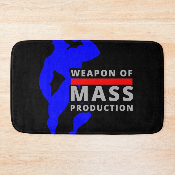 Item preview, Weapon of Mass PRODUCTION - Witty, Humor, Joke, Just for Fun, Laugh Trip designed and sold by Tatzki-Design.