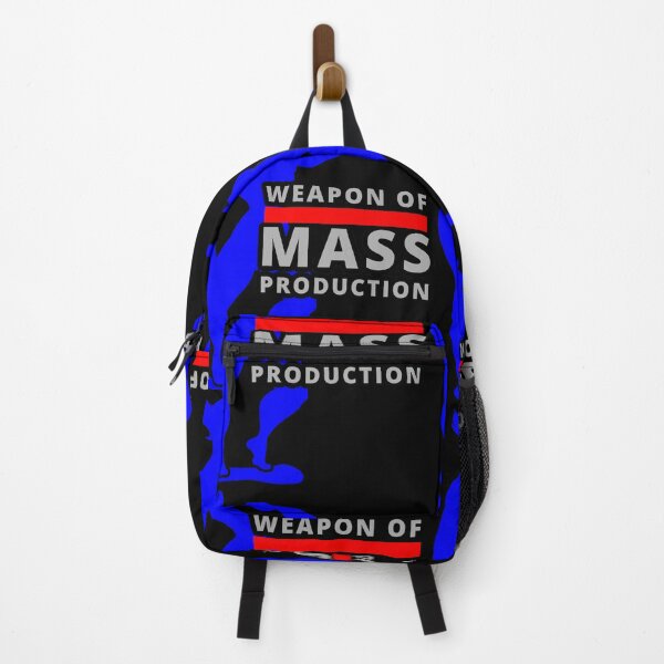 Item preview, Weapon of Mass PRODUCTION - Witty, Humor, Joke, Just for Fun, Laugh Trip designed and sold by Tatzki-Design.