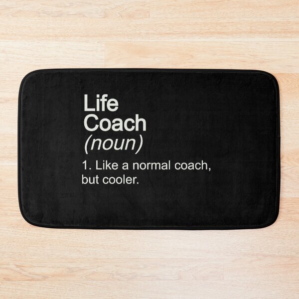 Item preview, Life Coach Like Normal But Cooler designed and sold by WakeNBake-Tees.