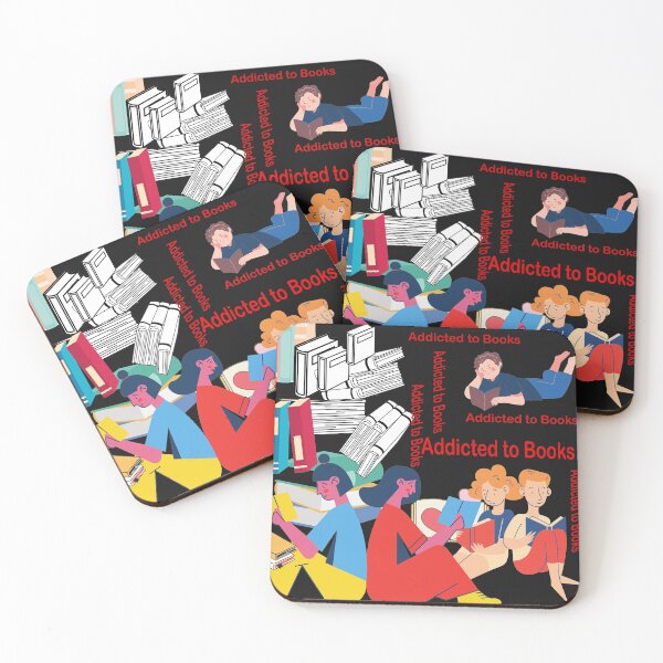 Item preview, Addicted to books and reading designed and sold by Kiarasboutique.