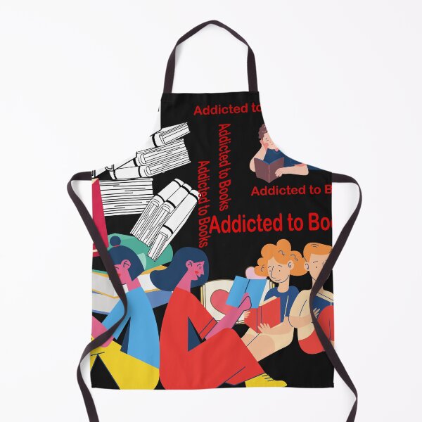 Item preview, Addicted to books and reading designed and sold by Kiarasboutique.