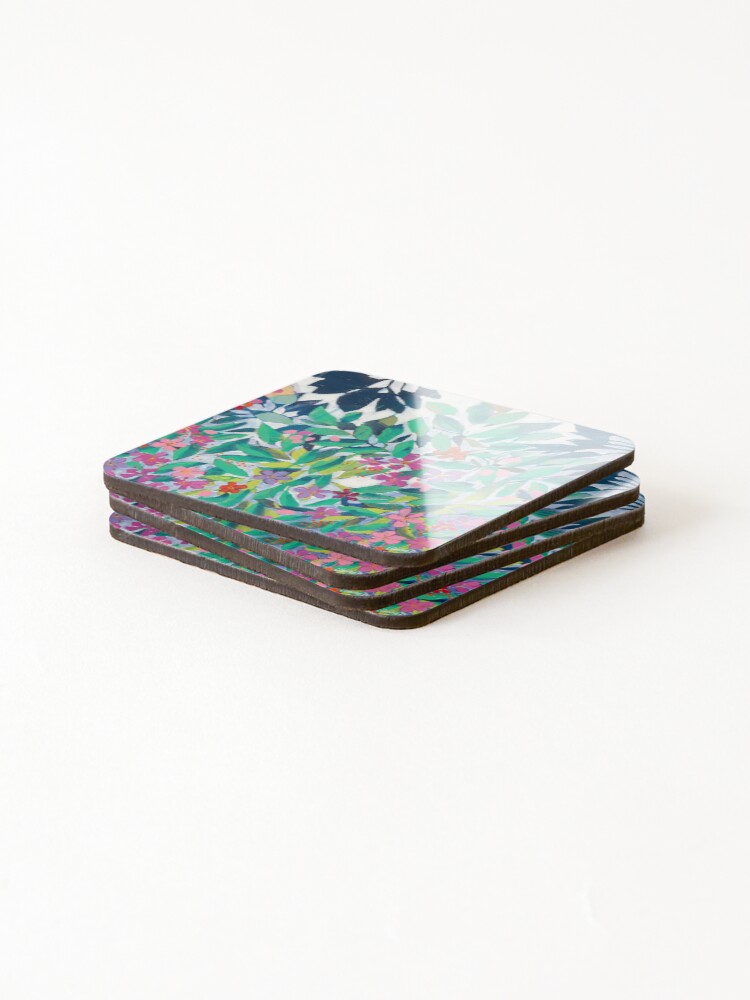 Thumbnail 4 of 5, Coasters (Set of 4), Growing In designed and sold by clairedj.