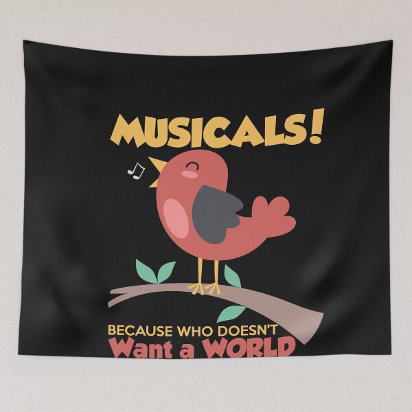 Item preview, Musical Theater Bird designed and sold by Bricke.