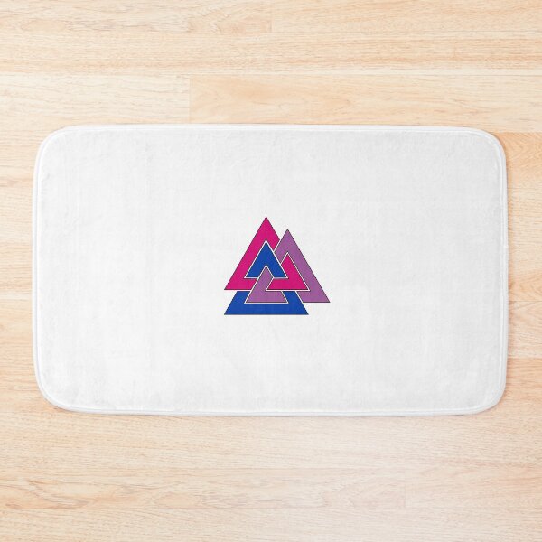 Item preview, Bisexual Viking Valknut designed and sold by hereticbassist.
