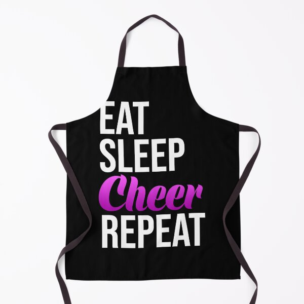 Item preview, Eat Sleep Cheer Repeat designed and sold by DynastyArt.