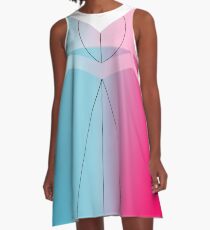 The Dress Is Blue A-Line Dress