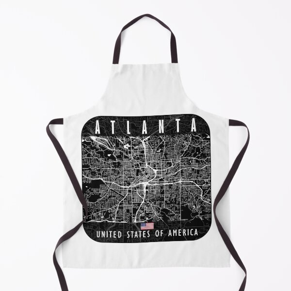 Item preview, Atlanta Map USA designed and sold by hatimelhag.