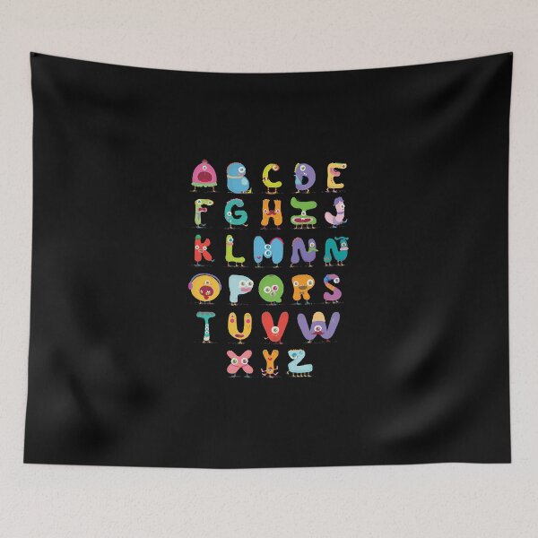 Item preview, Monster abc  designed and sold by Rowyn1998.