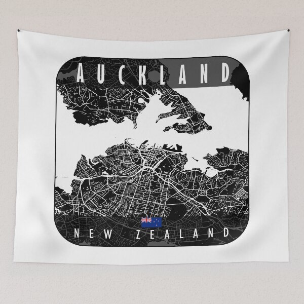 Item preview, Auckland Map New Zealand designed and sold by hatimelhag.