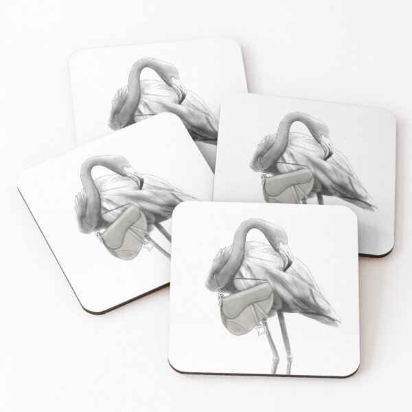 Item preview, Gray flamingo saddle designed and sold by Danilomileta.