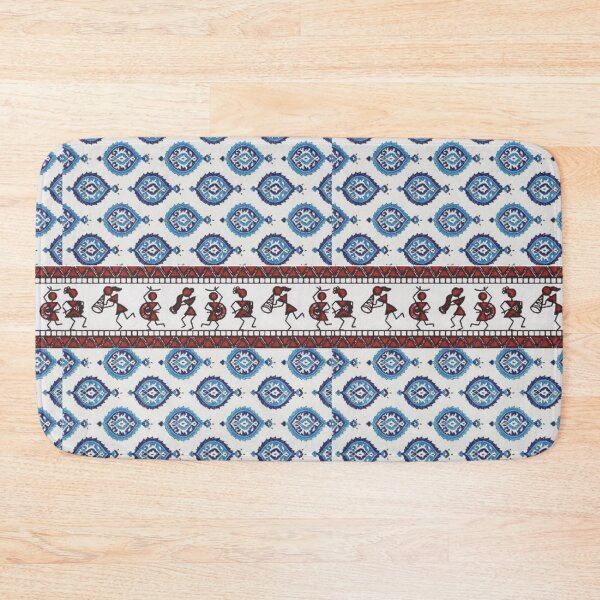 Item preview, Madhubani boarder print designed and sold by Chitrakona.