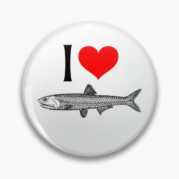 Item preview, I heart Anchovies - I love Anchovies  designed and sold by JinkerCreations.