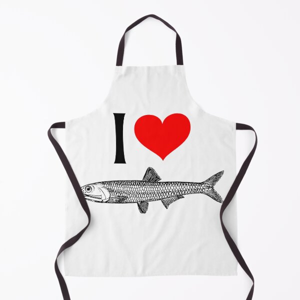 Item preview, I heart Anchovies - I love Anchovies  designed and sold by JinkerCreations.