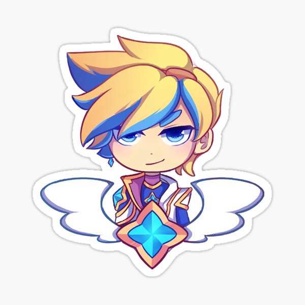 x10 League of Legends style characters stickers set LOL sticker Ezreal Graves 