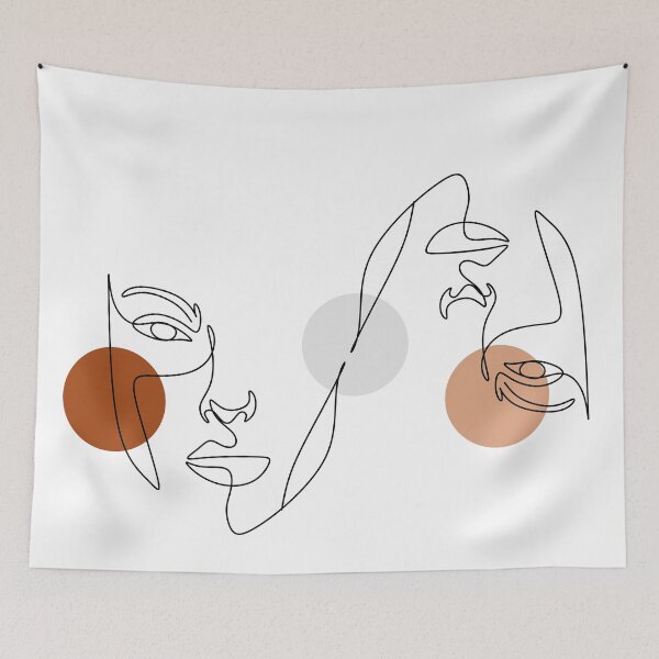 Item preview, Line faces designed and sold by OneLinePrint.