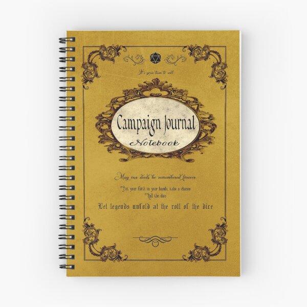 Item preview, Antique DnD Campaign Journal designed and sold by PatternTree.