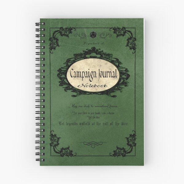 Item preview, Antique DnD Campaign Journal designed and sold by PatternTree.