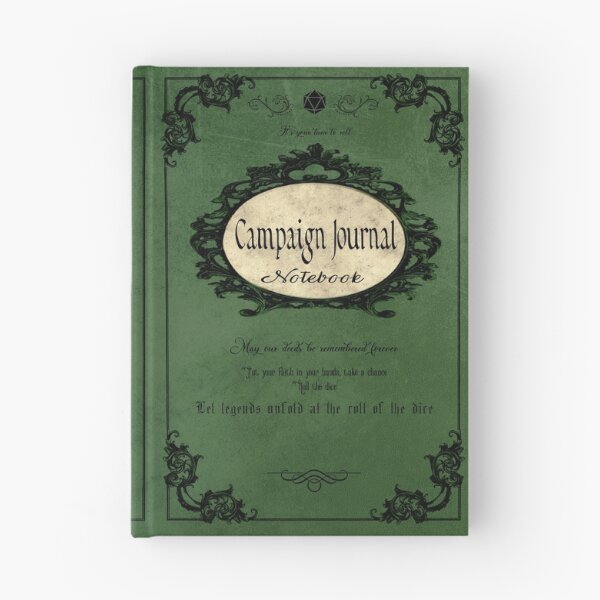 Item preview, Antique DnD Campaign Journal designed and sold by PatternTree.