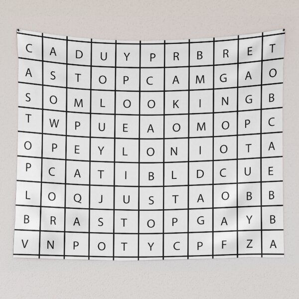 Item preview, Stop Looking WordPuzzle designed and sold by mattpanta.