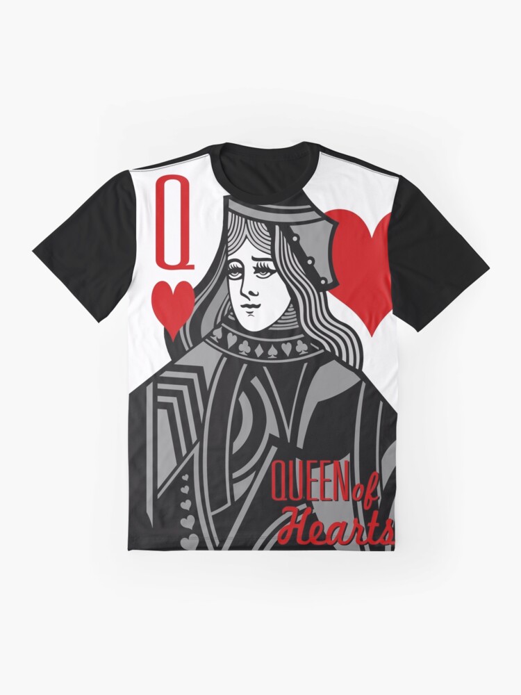 queen of hearts t shirt dress