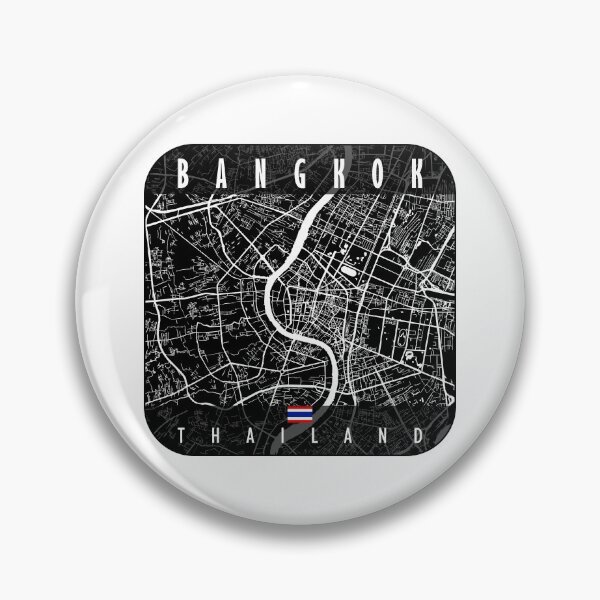 Item preview, Bangkok Map Thailand designed and sold by hatimelhag.