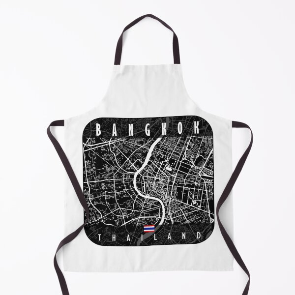 Item preview, Bangkok Map Thailand designed and sold by hatimelhag.