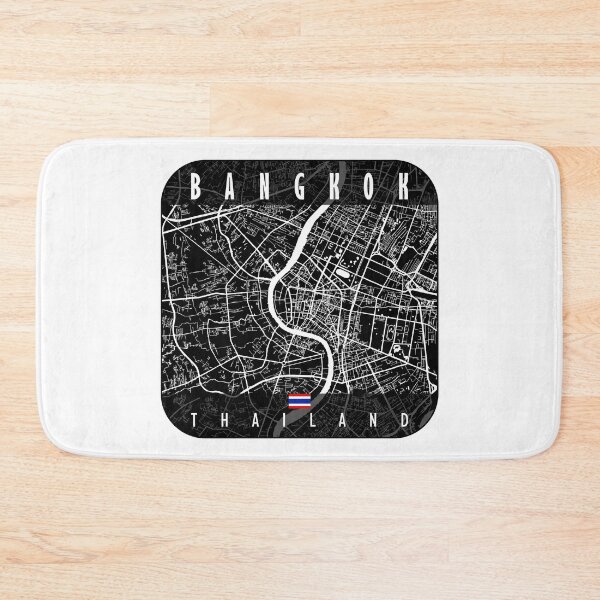 Item preview, Bangkok Map Thailand designed and sold by hatimelhag.