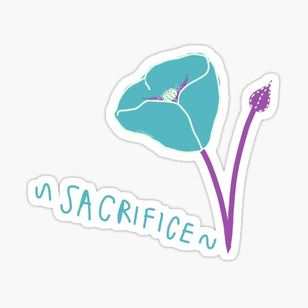 Item preview, Plant symbolism - Poppy designed and sold by a-smile-corner.