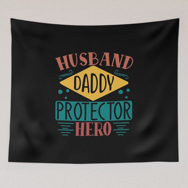 Item preview, Husband Daddy Protector Hero designed and sold by Gevover.