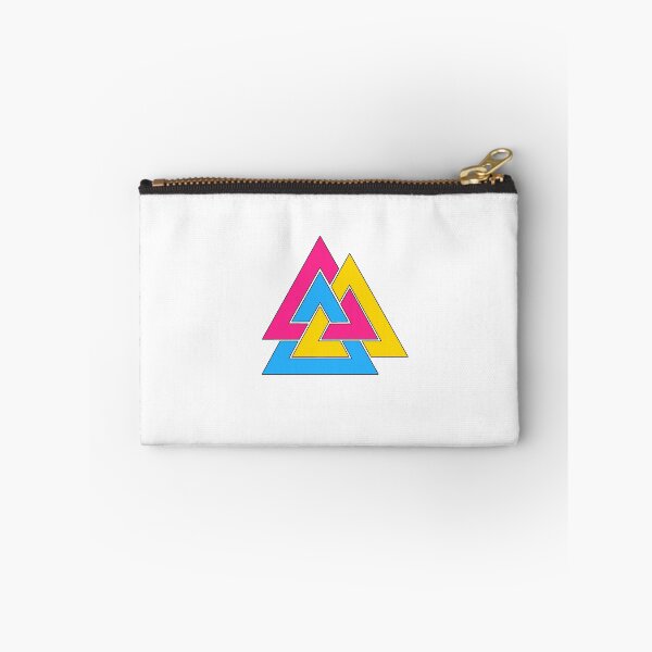 Item preview, Pansexual Viking Valknut designed and sold by hereticbassist.