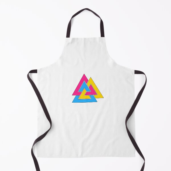 Item preview, Pansexual Viking Valknut designed and sold by hereticbassist.