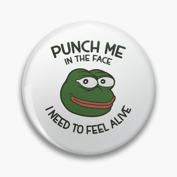 Item preview, Punch Pepe Frog in the Face designed and sold by Silent Indigo.