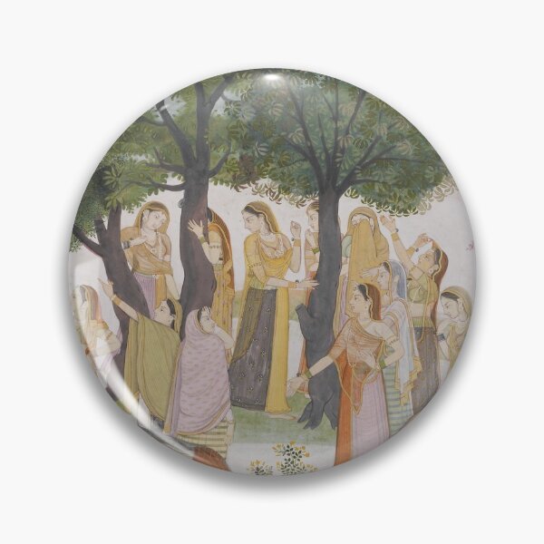 Item preview, The Gopis Search for Krishna designed and sold by HinduArtGallery.