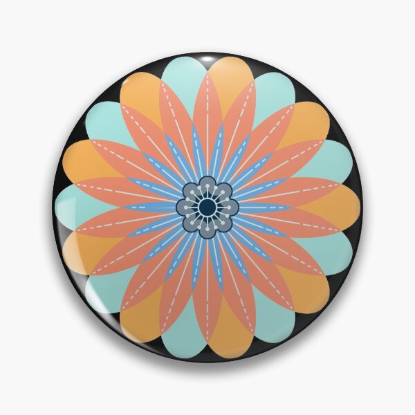Item preview, Flower Pattern: Daisy Chain: Kittyhawk designed and sold by Red Wolf.