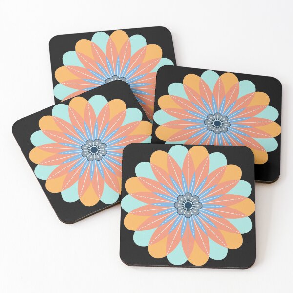 Item preview, Flower Pattern: Daisy Chain: Kittyhawk designed and sold by Red Wolf.