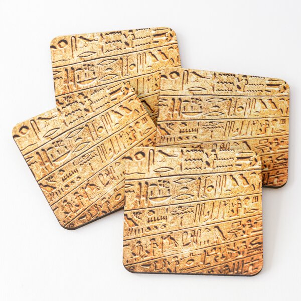 Item preview, Egyptian Hieroglyphs Symbols Carved In Stone designed and sold by Paul Thompson Photography.