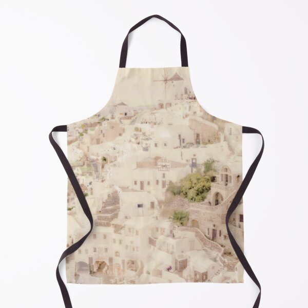 Item preview, Santorini Greek Island Painting From An Old Vintage Photograph designed and sold by IZiets.