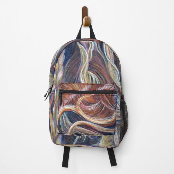 Item preview, Hair collage contemporary painting designed and sold by Marion Yeo.