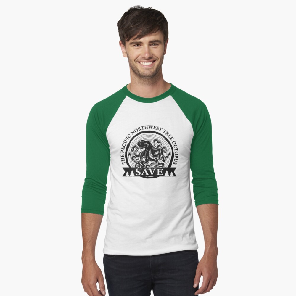 Item preview, Baseball ¾ Sleeve T-Shirt designed and sold by FR3DXVII.