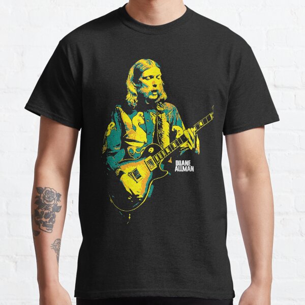 Gibson Guitar Vintage Music Band Goth Rocker Concert Biker Retro T Shirt 