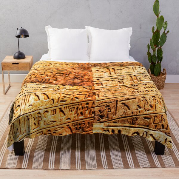 Item preview, Egyptian Hieroglyphs Symbols Carved In Stone designed and sold by Paul Thompson Photography.